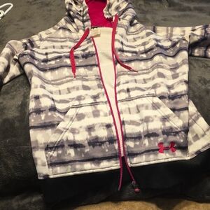 Under Armour Gray and Pink Sporty Jacket